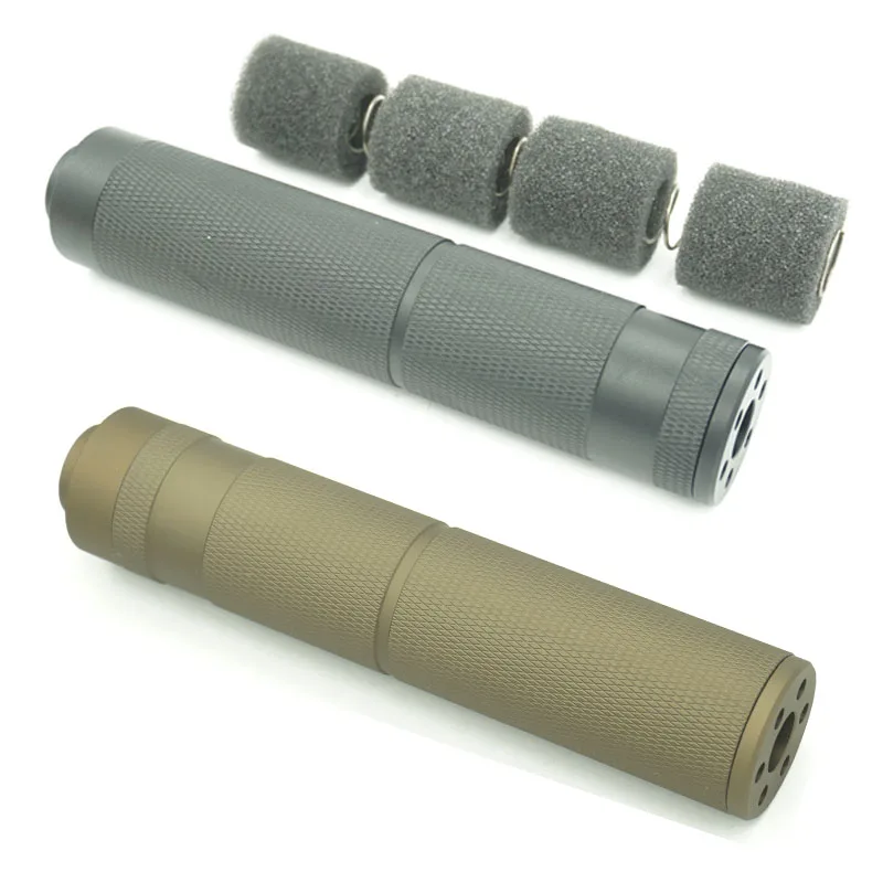 

Barrel Extension Tube 14mm Left/Right Hand Threaded Metal CNC Airsoft Rifle CCW&CW Mute Decoration Accessories