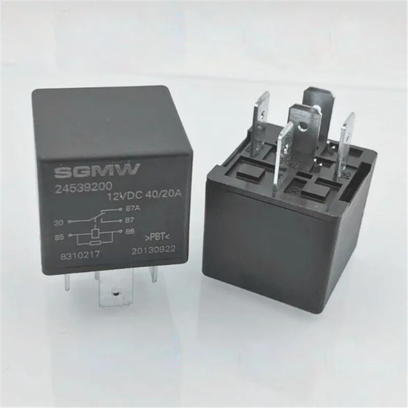 Авто реле 12V 24539200 12VDC 40A 5PIN|Реле| |