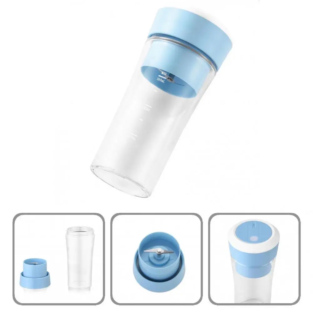 

One-Button Food-Grade Rechargeable Shake Juice Blender Cup for Gym Travel Camping Hiking