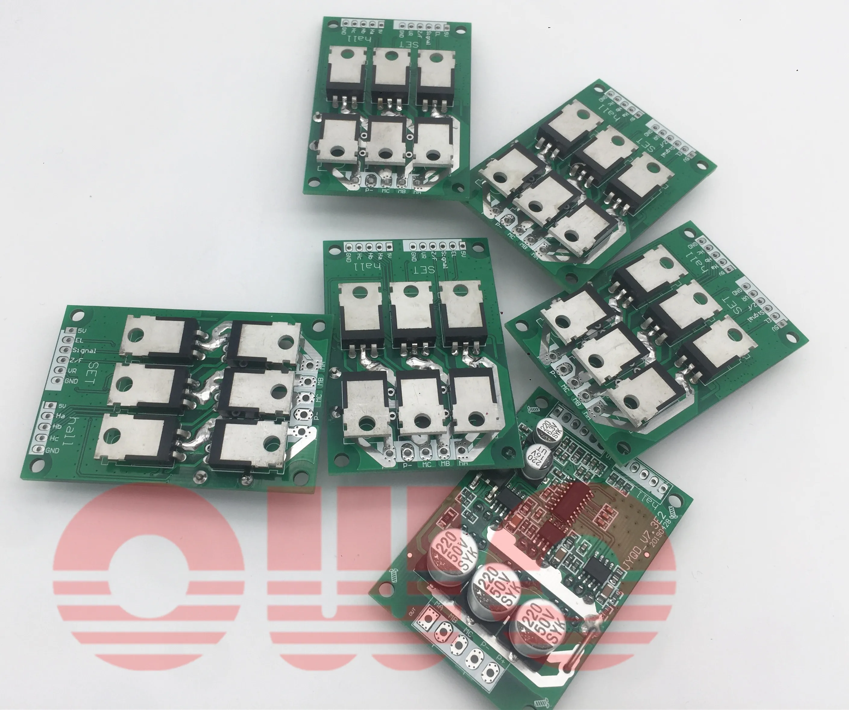 6 шт. 12 36VDC оригинальный JUYI Tech JYQD V7.3E2 bldc мотор Драйвер доска для датчика Холла