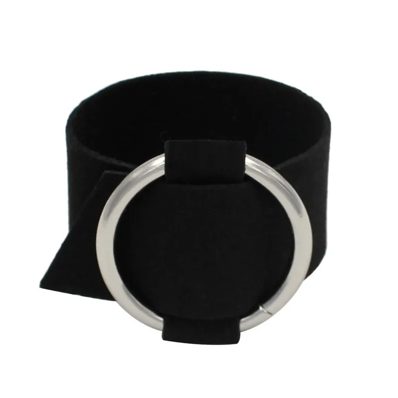 

Punk Gothic Rock Leather Wristband Bangle Wide Cuff Bracelet Handmade Bandage Jewelry Party Gift leather bracelet