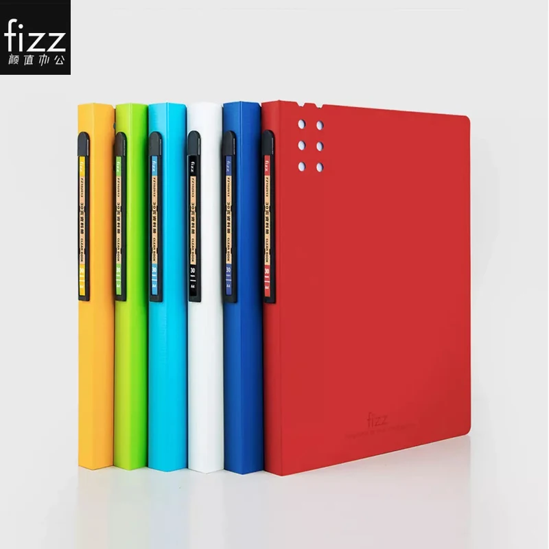 Оригинальная папка для книг Fizz A4 зажим бумаги 30/20 страниц стереоскопический