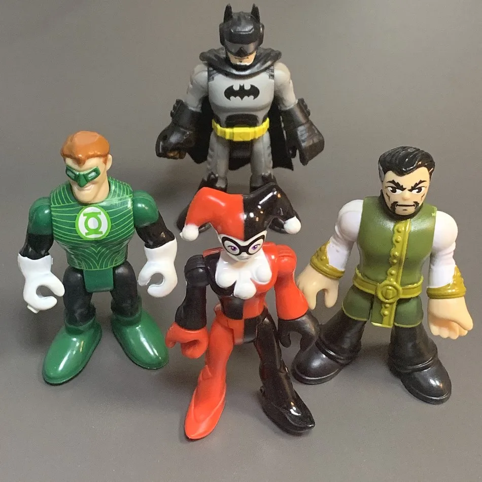 Набор DCC Imaginext экшен-фигурки супергероев Бейн Джокер штрих смерти Робин убийца
