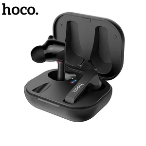 Image 1 - Беспроводное зарядное устройство HOCO наушники вкладыши TWS с Беспроводной Bluetooth наушники 5,0 интеллигентая (ый) сенсорный Управление Беспроводной наушники TWS 3D стерео бас, для игр, спорта, гарнитура