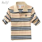 Хлопковая футболка с длинным рукавом и отложным воротником, на возраст 2-12 лет