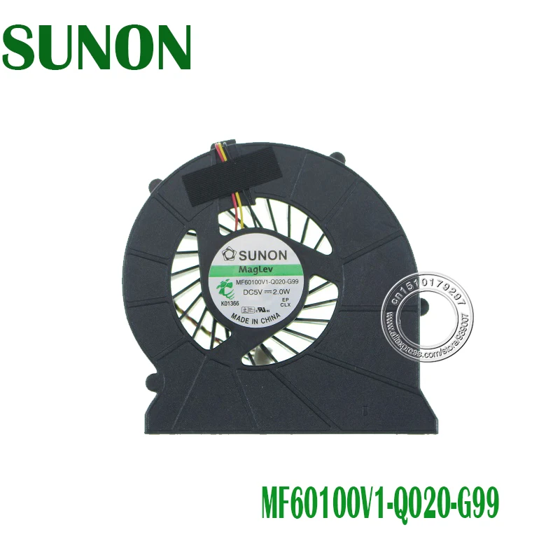 Охлаждающий вентилятор для процессора ноутбука Φ MSI CX600 GE600 GX400 CX420 CR400 EX460 CR420 CR420MX