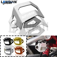 motorcycle accessories rear brake fluid reservoir guard cover protect for 1290 super adventure rst 1190 1050 1290 adv
