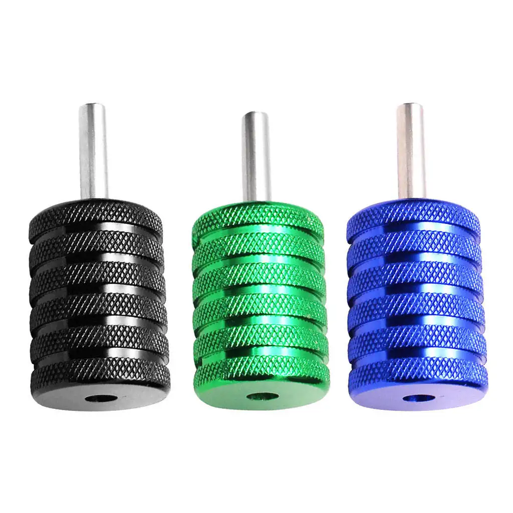 

Aluminum Alloy 35mm Tattoo Grip With Back Stem Tattoo Machine Supplies Non Slip