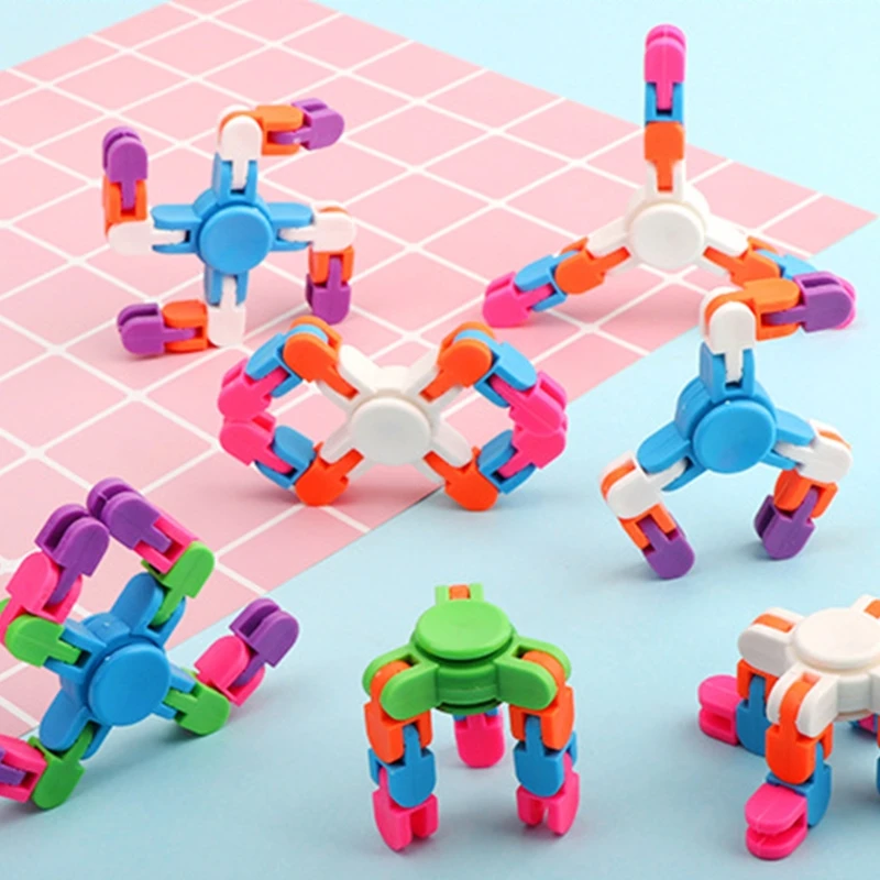 1 Набор антистрессовые игрушки для взрослых и детей разноцветный Спиннер пальцев