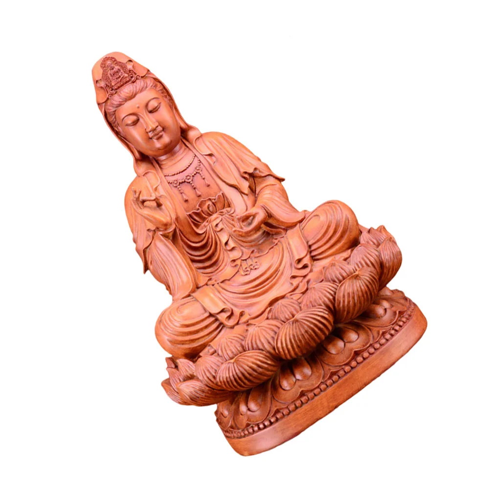

1 шт. креативный орнамент Bodhisattva из смолы для храма, дома и офиса