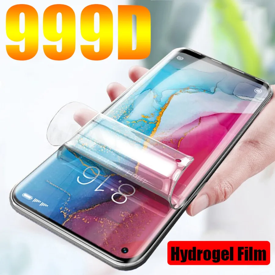 

2Pcs Front Silicone Hydrogel Film For Nokia 5.4 5.3 7.2 6.1 5.1 7.1 Plus TPU Screen Protector Full Cover For Nokia 5.3 6 7 Plus