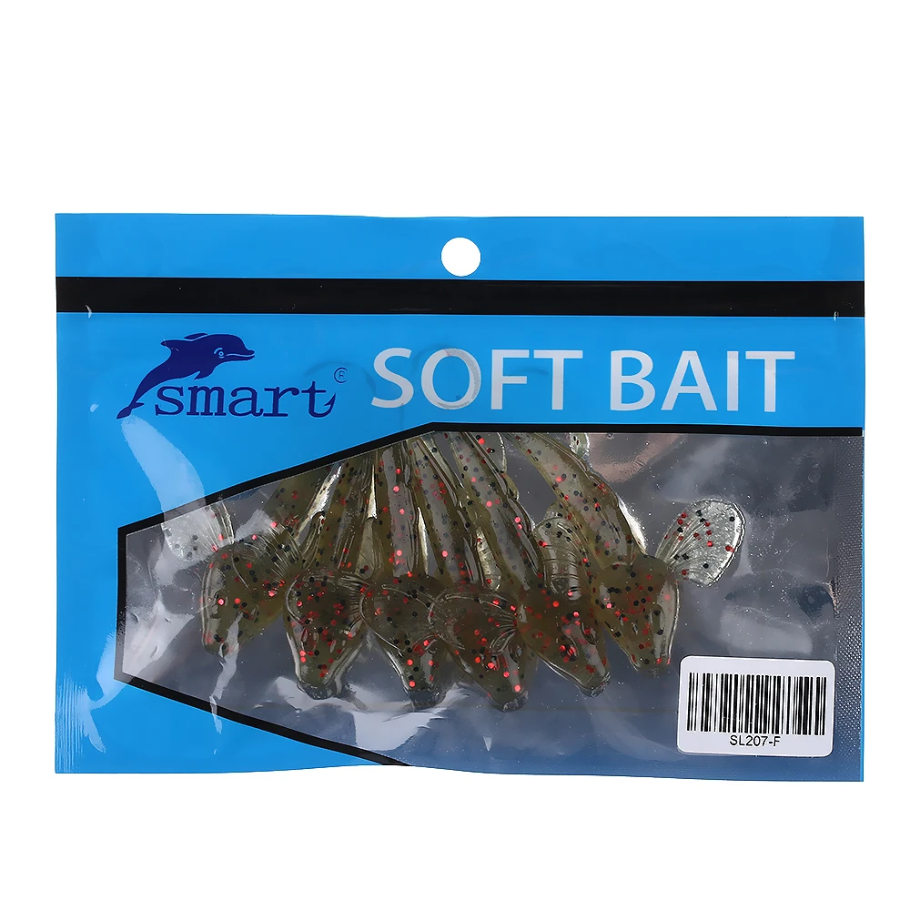 Искусственная силиконовая Мягкая приманка для рыбалки в виде личинок 8 см 4 6 г