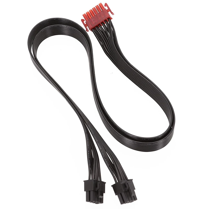 

Линейный кабель графического кабеля блока питания 12 контактов на два PCI-E 8 контактов (6 + 2 контакта) Кабель питания для блока питания Enermax