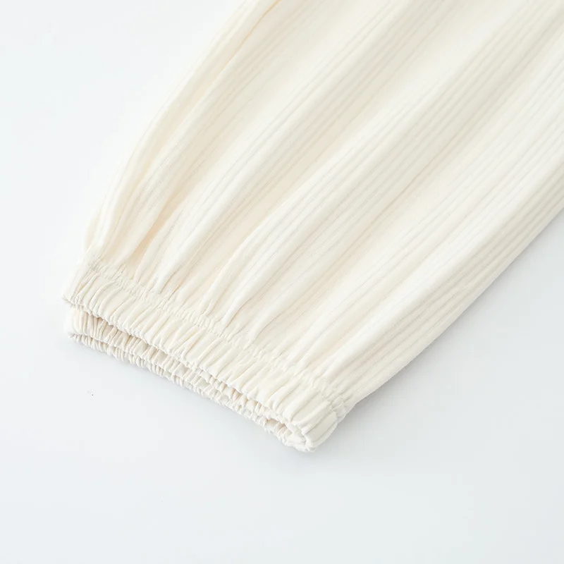 Autumn Winter Knitted Cotton Women Pajamas Set Long Sleeve Turn-down Collar Cardigan Loose Soft M-4XL Female Homewear