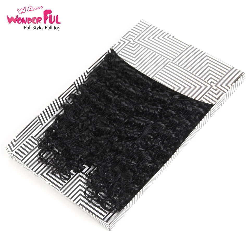 Малазийские кудрявые вьющиеся волнистые волосы 4 пучка 190 г/упак. Remy человеческие