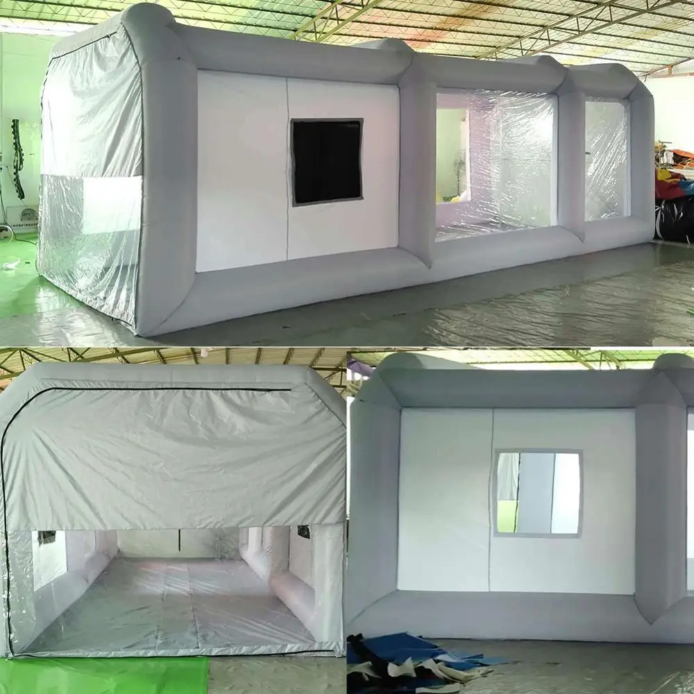 Портативная Мобильная надувная Автомобильная камера для покраски распылением