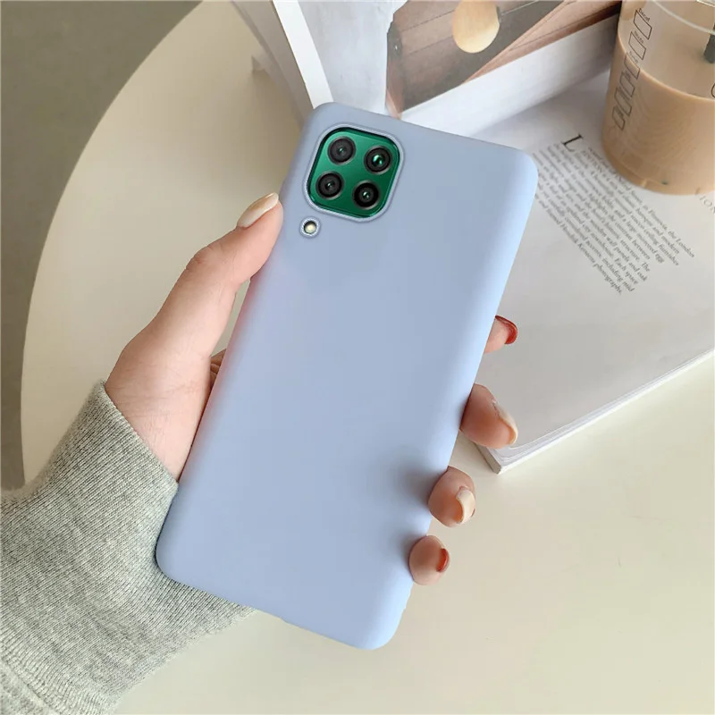 Candy Silicone Phone Case for Huawei P50 P40 P30 P20 Lite Pro P10 4G P Smart 2019 Plus Mate 40 30 20 10 9 Soft TPU Cover |