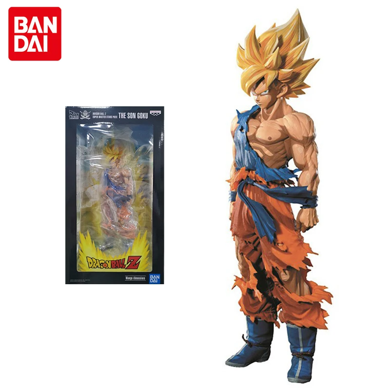 Фигурка из аниме Драконий жемчуг Bandai SMSP Сон Гоку комикс цвет боевые повреждения