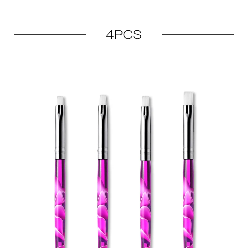 Набор кистей ROSALIND для нейл-арта набор акриловых украшения пудры УФ-светодиодный