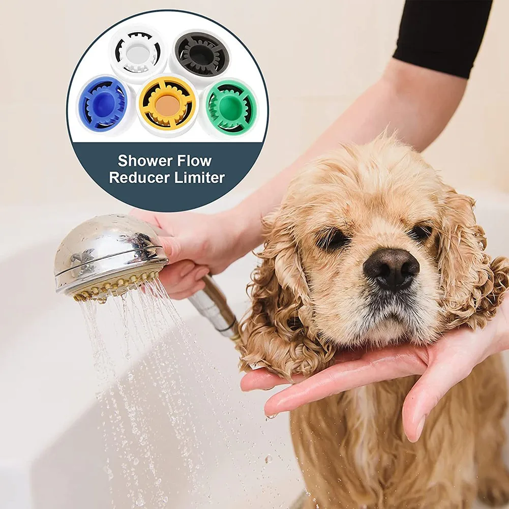 

10 Pcs Disassemble Water Flow Restrictor Shower Water Flow Reducer Shower Head Limiter Set Reverse Osmosis Quick Pipe Fittiing