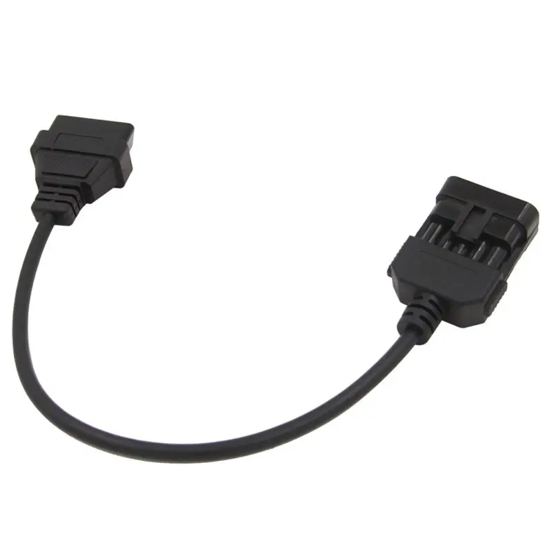 10Pin до 16Pin OBD2 Автомобильная диагностика расширения инструмент Соединительный