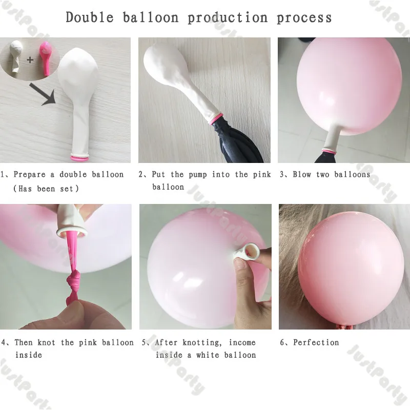 

124pcs Double Apricot Balloon Garland Wedding Decoration Doubel Cream Peach Coffee Color Balloon Arch Baby Shower Birthday Decor