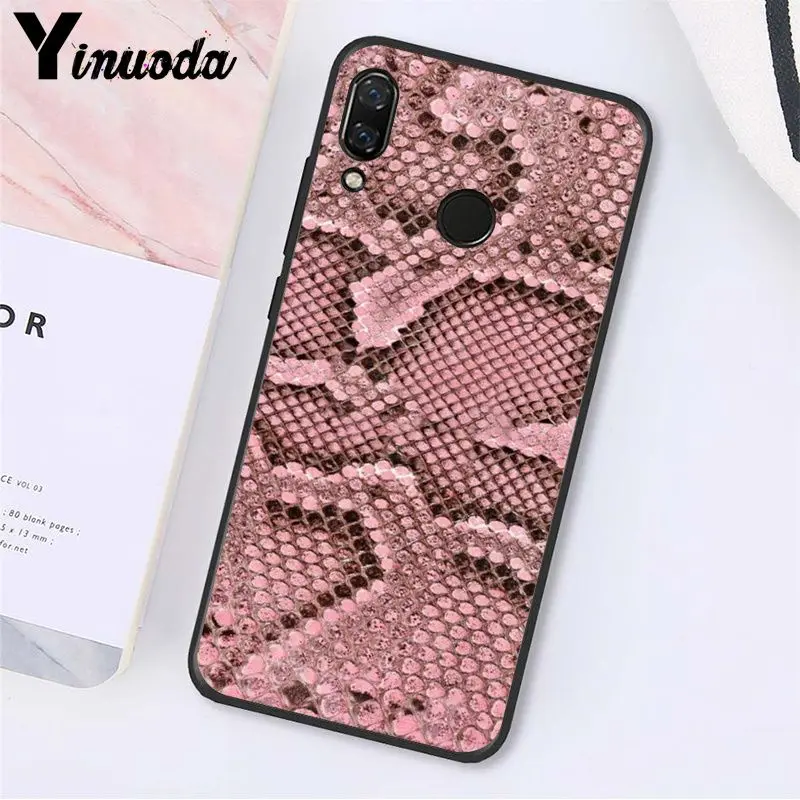 Чехол Yinuoda из змеиной кожи для телефона Xiaomi Redmi8 4X 6A S2 Go Redmi 5 5Plus Note8 Note5 7 Note8Pro |