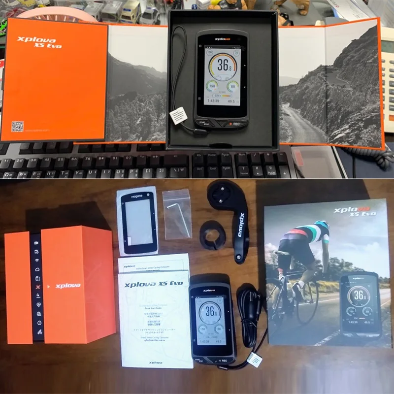 Велокомпьютер Magene Xplova X5 Evo GPS Bluetooth 4 0 ANT + спидометр Измерение частоты вращения