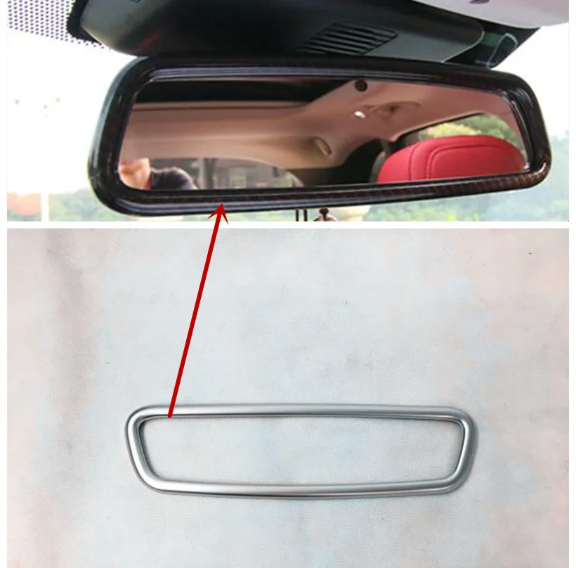 Чехол для зеркала заднего вида из АБС-углеродного волокна отделка Аксессуары