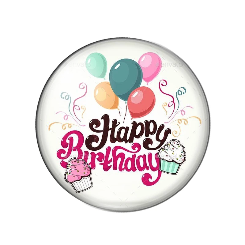 Модный подарок на день рождения для празднования дня 8 мм/10 мм/12 мм/круглый фото