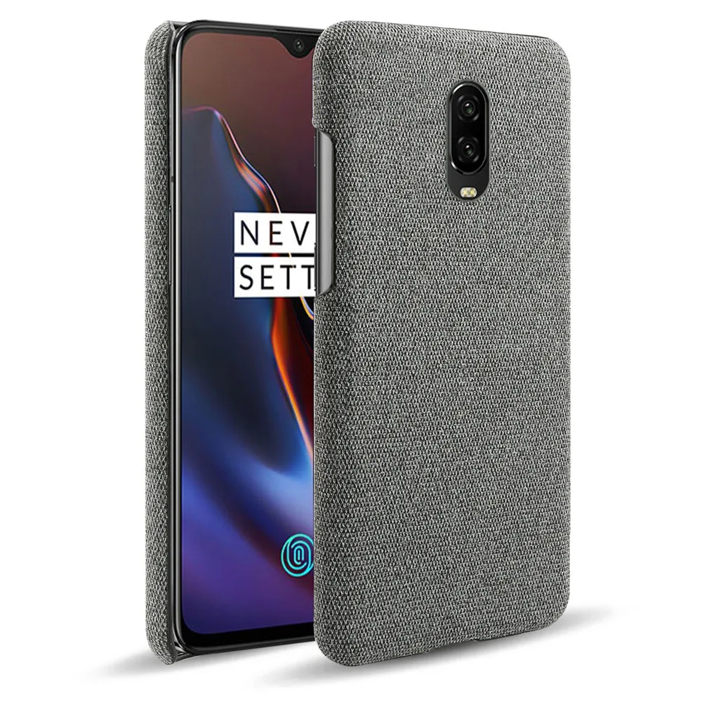 

Case for Oneplus 6 6t Case Soft Premium Fabric and Anti-Slip Grip Case for Oneplus 5 5t Cover Coque Funda Bumper Capa Shell Bags