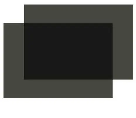 1 шт. 19-дюймовый 380*304 мм Гладкая поверхность 0 45 90 135 градусов поляризационный