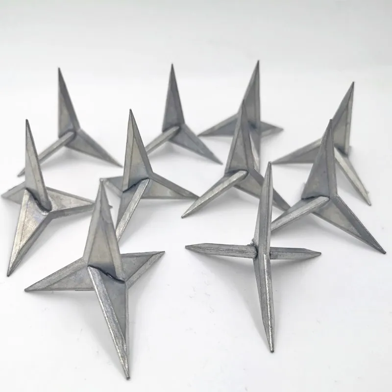 

10Pcs Triangle nail repair shoe nail short nail fixed not upside down nail artifacts four corner nail repair furniture nail