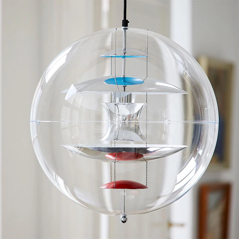 Современный подвесной светильник Дания Verpan глобусы планета шар акриловый