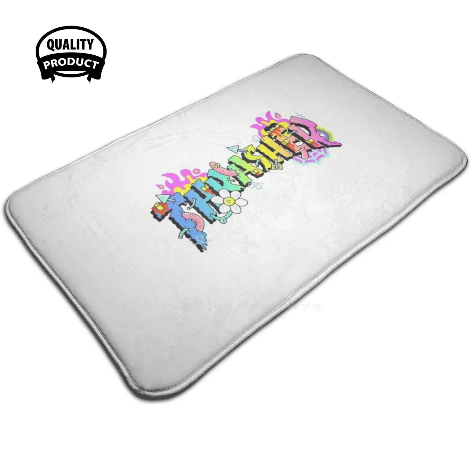 Домашний ковер 3 размера без названия для комнаты Забавный мем коньки скейт