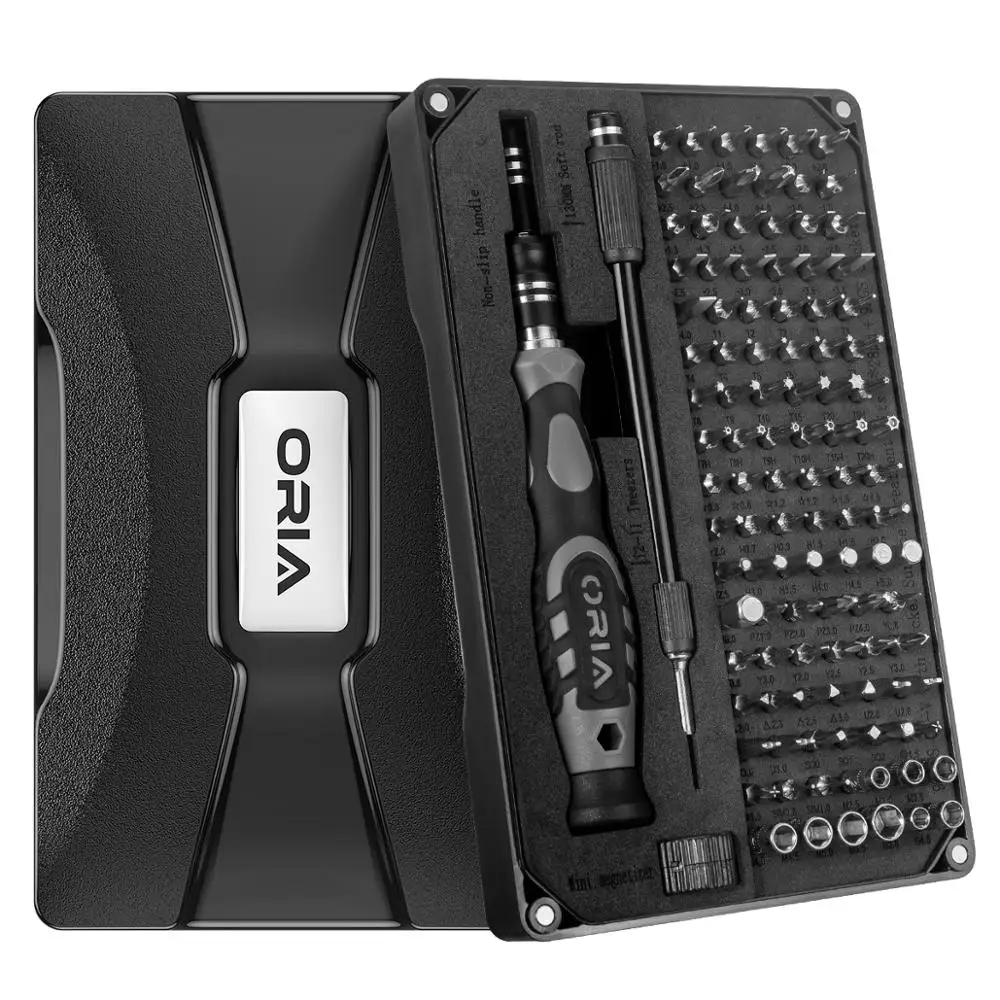 Набор отверток ORIA 106 в 1 набор прецизионных насадок для профессиональный