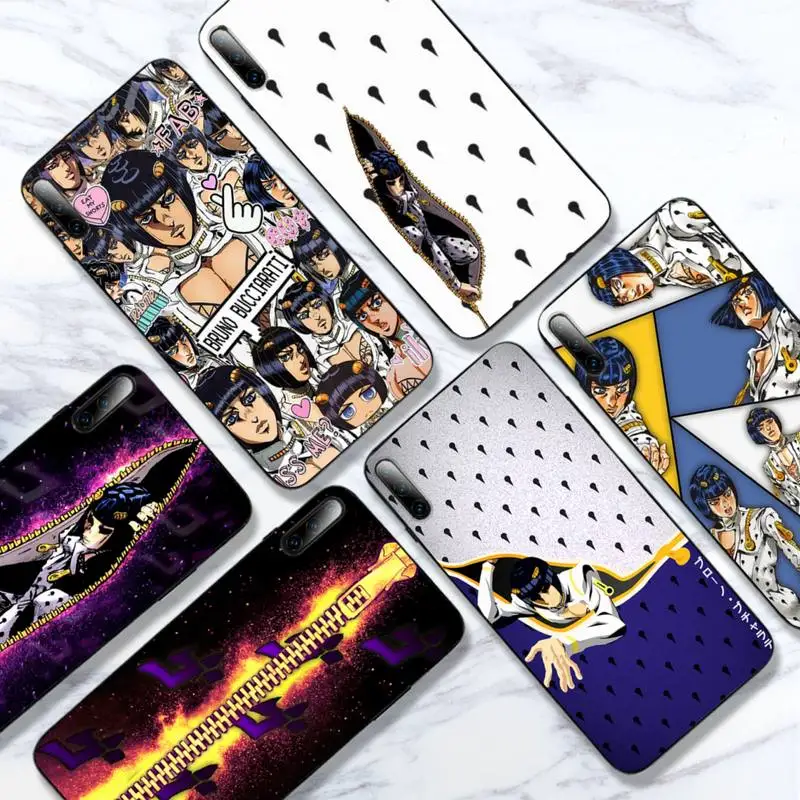 

Bruno Bucciarati JoJo Bizarre Phone Case For Huawei Mate 9 10 20 X 30 40 Lite Pro Cover Fundas Coque