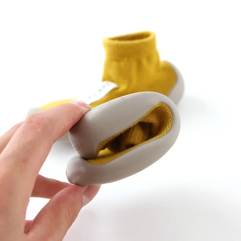 

Baby Anti-slip Shoes Newborn Children Girl Cotton Non-slip Floor Socks Baby Boy Rubber Sole Cartoon Indoor Socks Infant Shoes