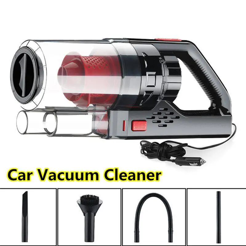 12 В 150 Вт 6000 ПА влажный/сухой ручной автомобильный пылесос Мощный пылесборник