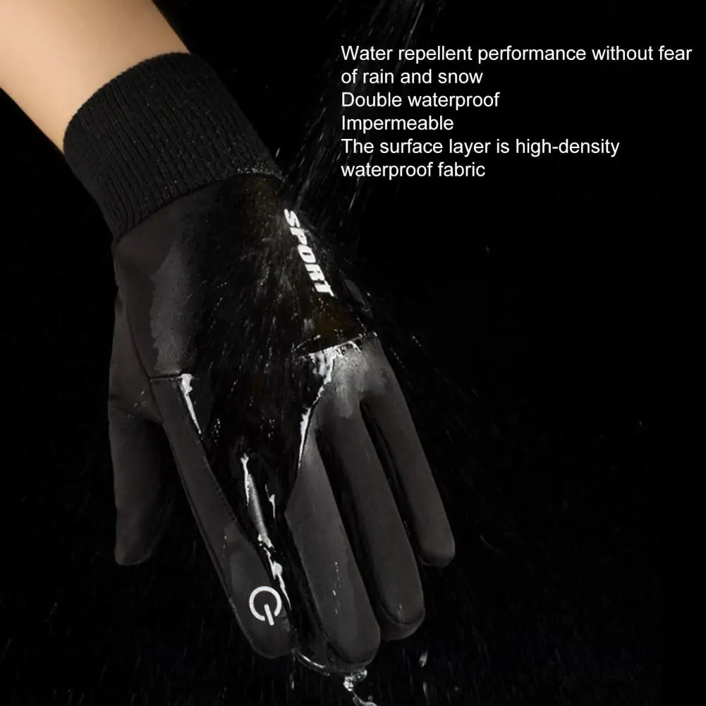 1 пара ветрозащитные велосипедные перчатки из полиэстера | Дом и сад