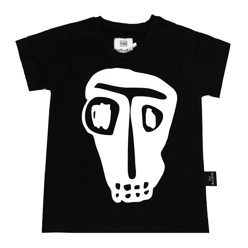 Новая брендовая летняя футболка для мальчиков и девочек повседневная детская с