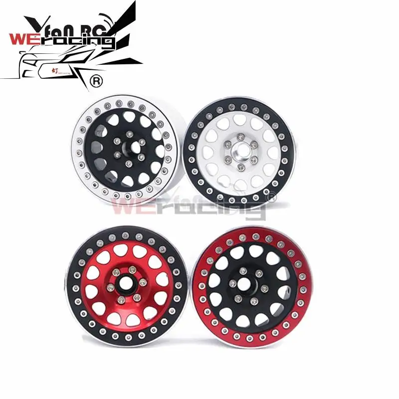 4 шт. 1/10 Rock Crawler RC алюминиевая Лига 2 Beadlock Колесные Jantes для SCX10 90046 90050 Axial Wraith 90048 90018