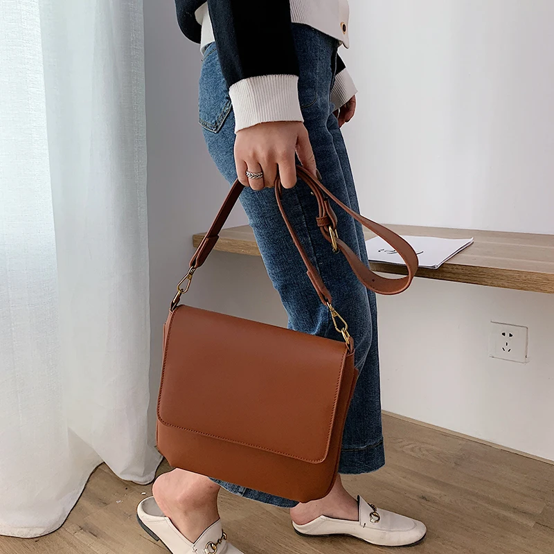 Women Messenger Bags Crossbody Satchel Small Square Leather Mini Female Shoulder Bag Mobile Phone Packet Bolsa | Багаж и сумки