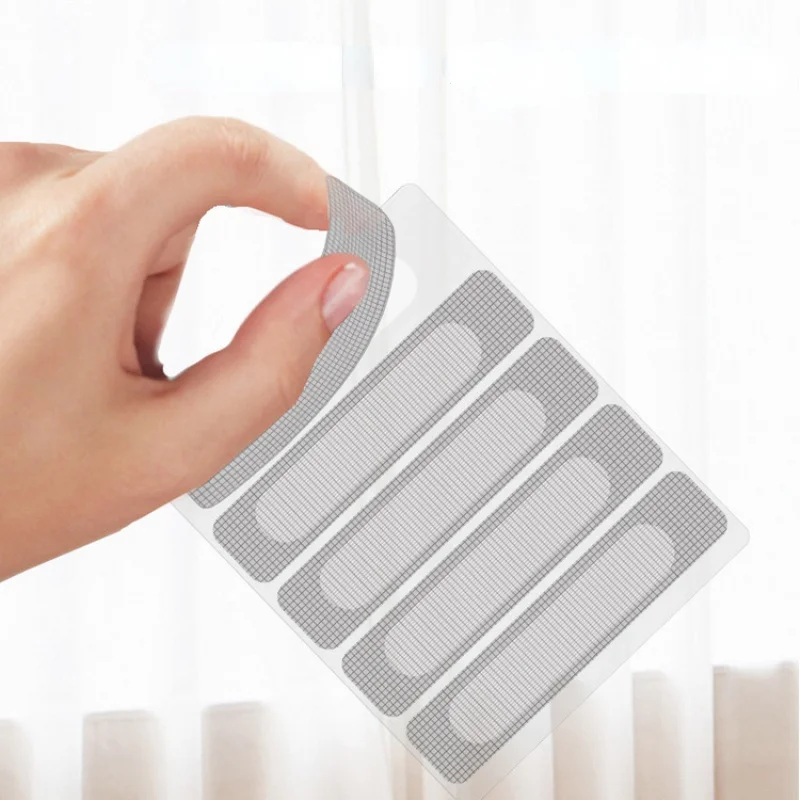 

50/15pcs Anti-insect Fly Bug Door Window Mosquito Screen Net Repair Tape Patch Self-adhesive Window Sticker Repair Accessories