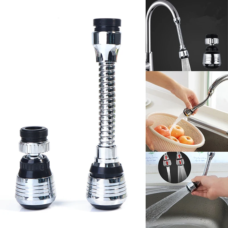 

2 Styles Kitchen Home Gadget Water Saving Device Rotate High Pressure Faucet Nozzle Creative Kitchen Accessories Supplies Goods