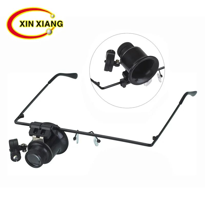 9892A Лупа Кронштейн Тип ремонт часов древние антикварные ювелирные изделия 20 раз