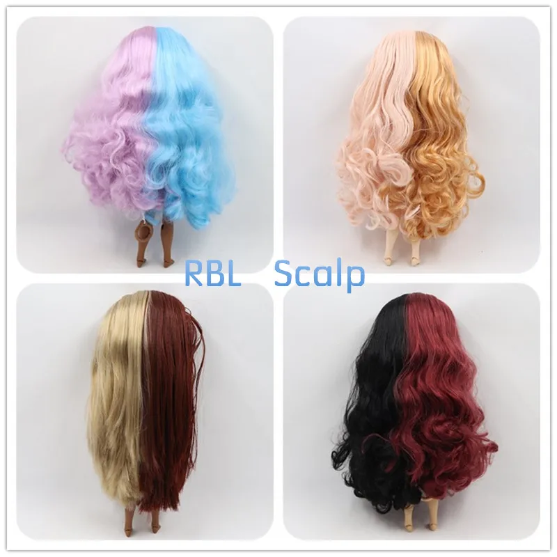 Парик для куклы DBS bjd Fortune Days Blyth 1/6 волосы головы включая жесткую серию эндохов