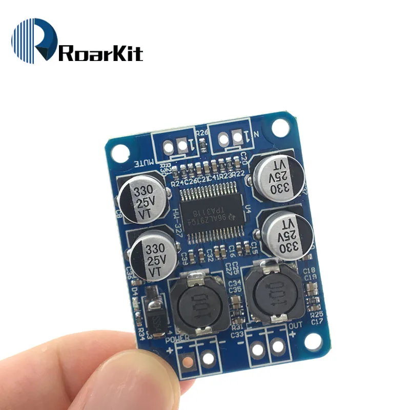 TPA3118 PBTL моно плата цифрового усилителя 1X60W 12В 24В модуль мощности|digital amplifier board|power
