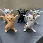 Очаровательный кошка держатель для ручек Черный кот переносной гроб милое украшение ручной работы украшение для дома пасхальное украшение игрушка