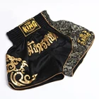 Мужские боксерские шорты для смешанных боевых искусств, тигр, Муай Тай, боксерские шорты, низкая цена